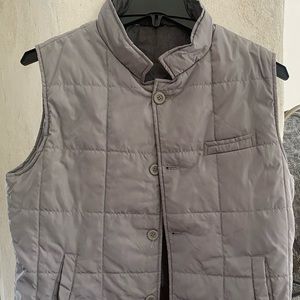 Men’s Grey Puffer Vest